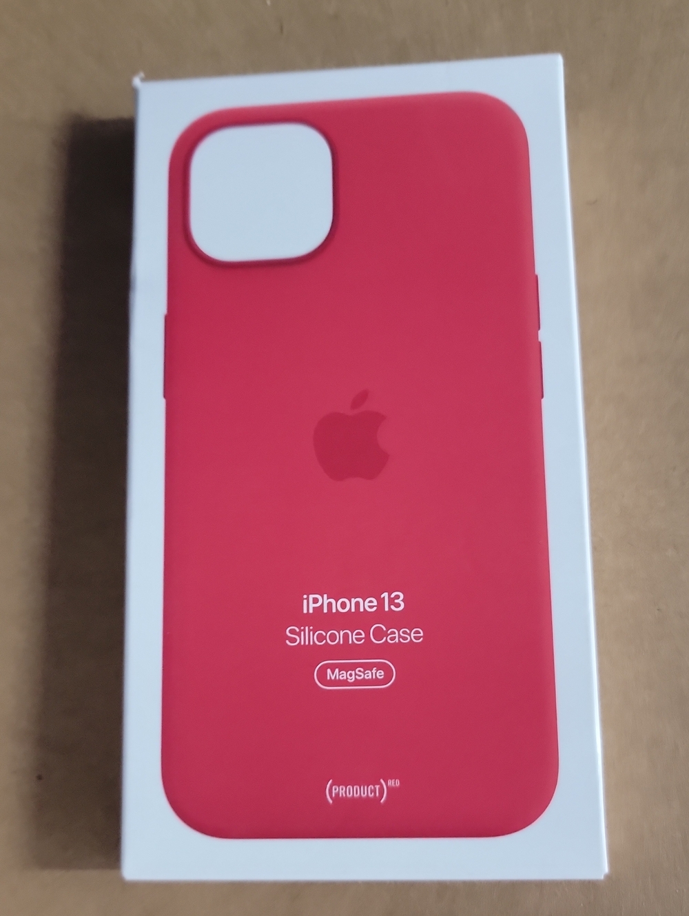 Apple Original iPhone 13 Silicone MagSafe Case - Red